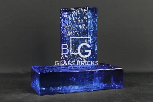 BLG-08 다이아몬드락(TB) 블루 유리벽돌